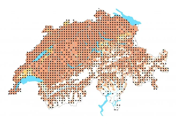 Carte de distribution: Demi-Argus &mdash; Cyaniris semiargus