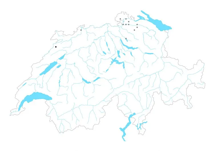 Carte de distribution: Mélibée — Coenonympha hero